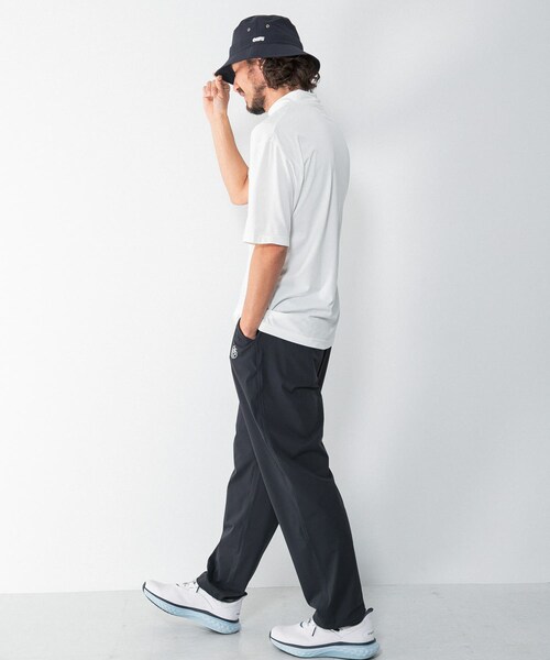 URBAN RESEARCH Sonny Label（アーバンリサーチサニーレーベル）の「OOPS　吸水速乾モックネックTシャツ（Tシャツ/カットソー・メンズ・WHITE/BLACK/WHITE 廃番/BLACK 廃番・M/L/XL/4）」の11枚目の写真