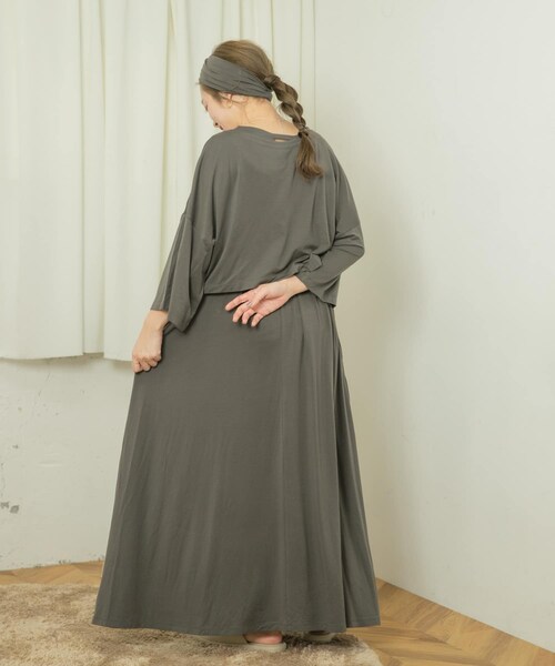 ITEMS URBANRESEARCH（アイテムズ アーバンリサーチ）の「ワンマイルトップス+ワンピ4点SET（その他アンダーウェア/インナー・レディース・PINK BEIGE/LIGHTKHAKI/DARK GRAY・one）」の6枚目の写真