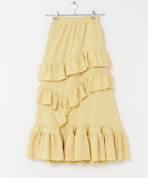 THE GOODLAND MARKET（ザグッドランドマーケット）の「old honey　48°C skirt（スカート・レディース・02gray/01yellow・FREE）」の15枚目の写真