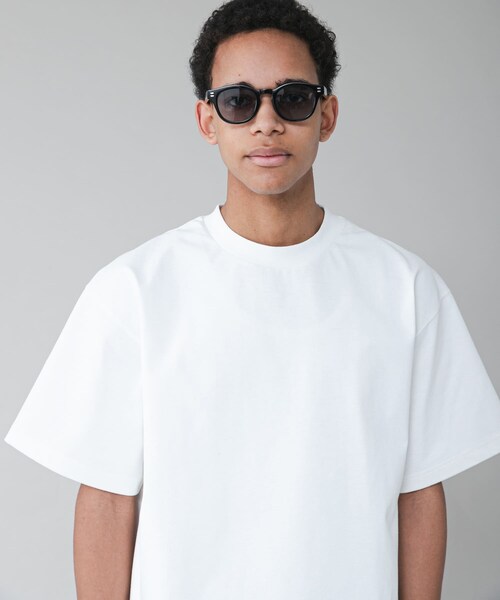 EKAL（エカル）の「『吸水速乾/UVカット』DRY OUT SHORT-SLEEVE T-SHIRTS（Tシャツ/カットソー・メンズ・ホワイト/ネイビー/サルチャ/ブラウンカーキ/ダークプラム・M/L）」の7枚目の写真