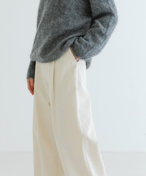 URBAN RESEARCH（アーバンリサーチ）の「チノワイドパンツ（チノパンツ・レディース・BEIGE/NATURAL・36/38）」の16枚目の写真