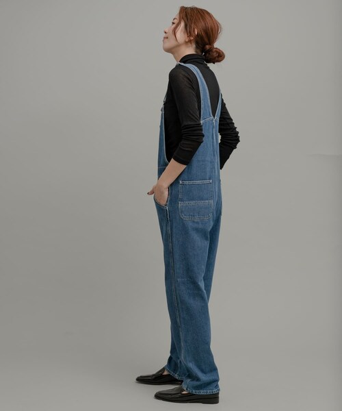 URBAN RESEARCH Sonny Label（アーバンリサーチサニーレーベル）の「carhartt　W BIB OVERALL STRAIGHT（サロペット/オーバーオール・レディース・Blue・S/M）」の7枚目の写真