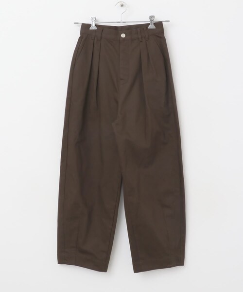 URBAN RESEARCH ROSSO（アーバンリサーチロッソ）の「タックカーブパンツ（その他パンツ・レディース・brown/camel・36/38）」の8枚目の写真