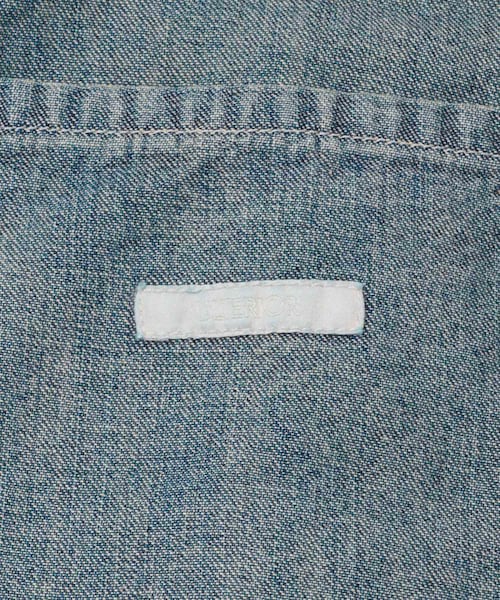 URBAN RESEARCH（アーバンリサーチ）の「ULTERIOR　FADED LIGHT DENIM SHORT COVERALL（カバーオール・メンズ・FADED BLUE・3/4）」の11枚目の写真