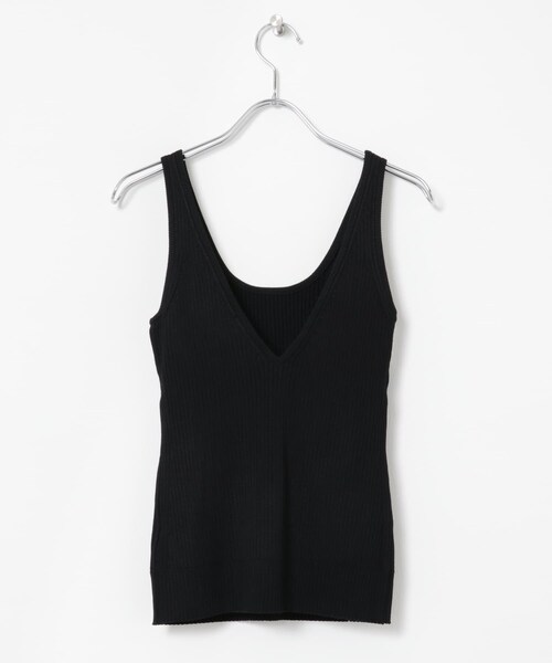 URBAN RESEARCH（アーバンリサーチ）の「TANK TOP SHELL（タンクトップ・レディース・BLACK・1/3）」の6枚目の写真
