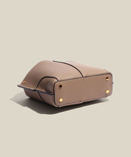 ROPE'（ロペ）の「【E'POR】BAMBOO BAG Mini/超軽量・26SSS新色追加（ハンドバッグ・レディース・ブラック系/オフホワイト/ベージュ系/キミドリ・F）」の16枚目の写真