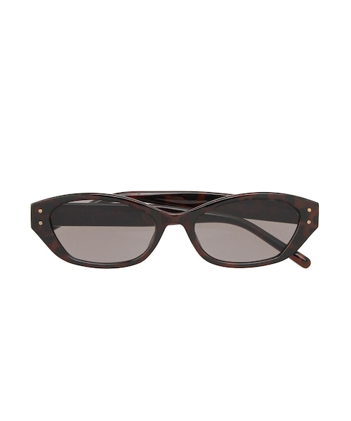 EVRIS（エヴリス）の「OVAL FRAME サングラス（サングラス・レディース・ブラック/ブラウン・F）」の9枚目の写真