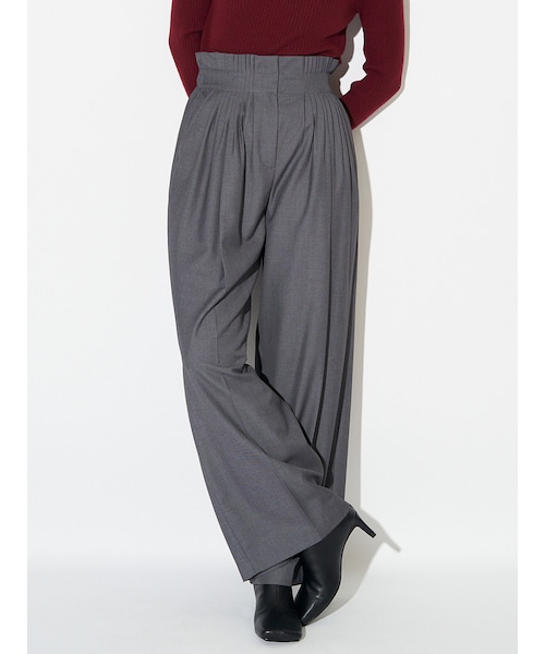 ELENDEEK（エレンディーク）の「WAIST PIN TUCK PT（その他パンツ・レディース・グレー/ブラック・01/02）」の11枚目の写真