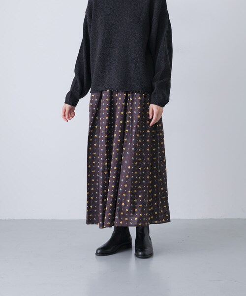 かぐれ（カグレ）の「リバティプリントスカート（スカート・レディース・Clio/Garden/Poppy/Dunclare・FREE）」の12枚目の写真