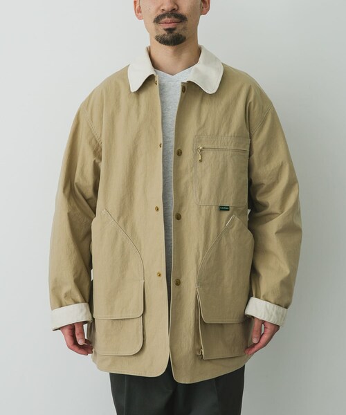 URBAN RESEARCH DOORS（アーバンリサーチドアーズ）の「L.L.Bean　Field Coat（テーラードジャケット・メンズ・Sand/Beige/N.forest/D.Charcoal・M/L/XL）」の4枚目の写真