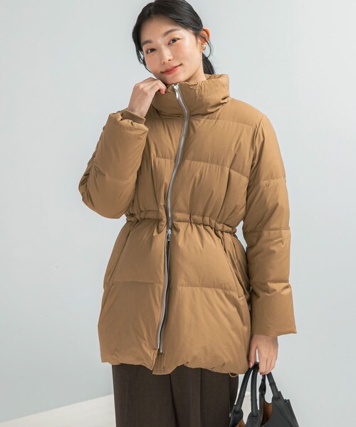 URBAN RESEARCH ROSSO（アーバンリサーチロッソ）の「LIMONTA撥水ミドルダウンコート（その他アウター・レディース・CAMEL/BLACK・36/38）」の16枚目の写真