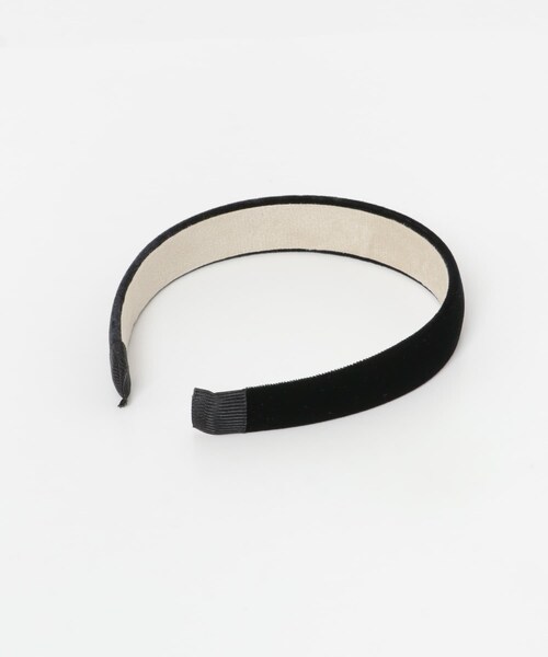 URBAN RESEARCH Sonny Label（アーバンリサーチサニーレーベル）の「ベロアカチューシャ（カチューシャ・レディース・ベージュ/ブラック・one）」の4枚目の写真