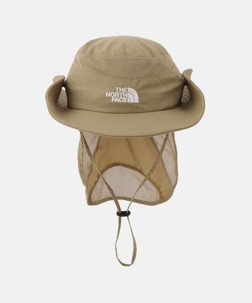 ROPE' PICNIC(ロペピクニック)の「【KIDS/キッズ】【THE NORTH FACE】Kids sunshield hat(ハット・キッズ・ベージュ/ピンク・F)」の1枚目の写真