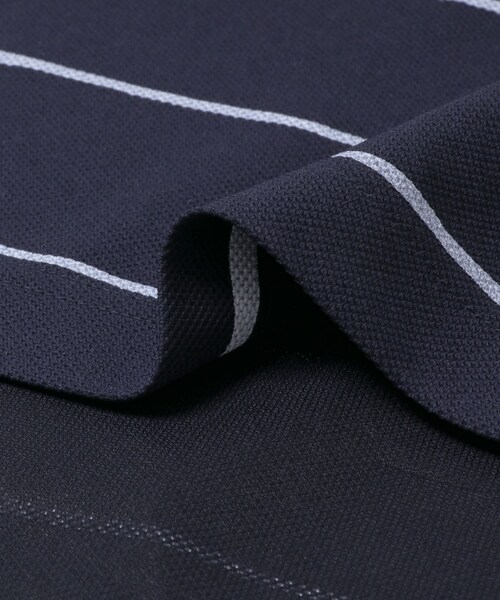 URBAN RESEARCH（アーバンリサーチ）の「SFC　SIDE STRIPE BIG POLO（ポロシャツ・メンズ・NAVY/WHITE/BLACK・M/L/XL/XXL）」の19枚目の写真