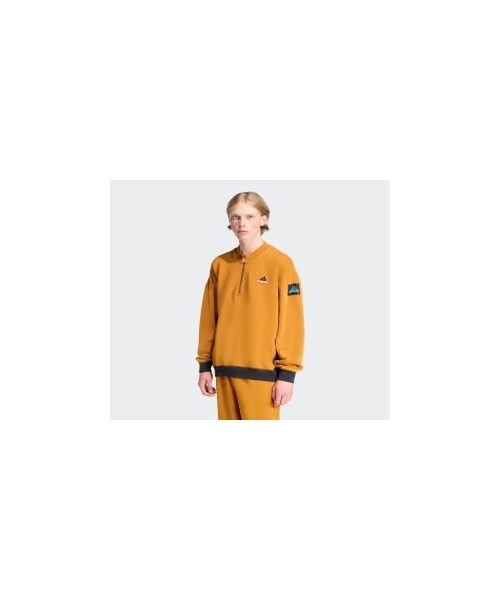 adidas(アディダス)の「エキップメント ブロックド ハーフジップ(トップス・メンズ・グリーン/ブラウン・2XS/XS/S/M/L/XL/2XL/3XL/4XL/5XL/6XL/J/2XS/J/XS/J/S/J/M/J/L/J/XL/J/2XL)」の21枚目の写真