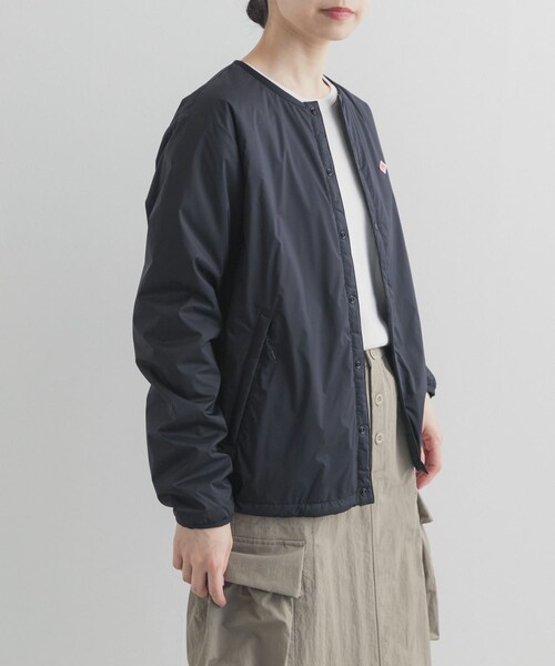 URBAN RESEARCH DOORS(アーバンリサーチドアーズ)の「DANTON INSULATIONCOLLARLESS JACKET(その他アウター・レディース・IVORY/PINK/BLACK・M)」の10枚目の写真