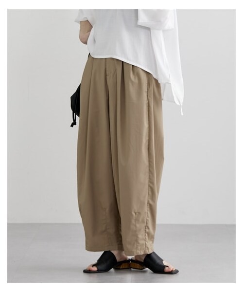 nissen（ニッセン）の「【Be praised】サーカスパンツ（パンツ・レディース・ベージュ/ブラック・S/M/L/LL）」の16枚目の写真