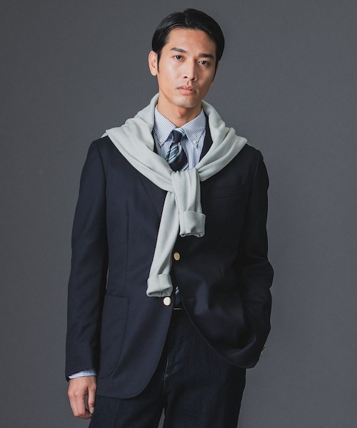 URBAN RESEARCH DOORS(アーバンリサーチドアーズ)の「LIFE STYLE TAILOR メタルボタンブレザー(テーラードジャケット・メンズ・NAVY・44/46/48/50)」の2枚目の写真