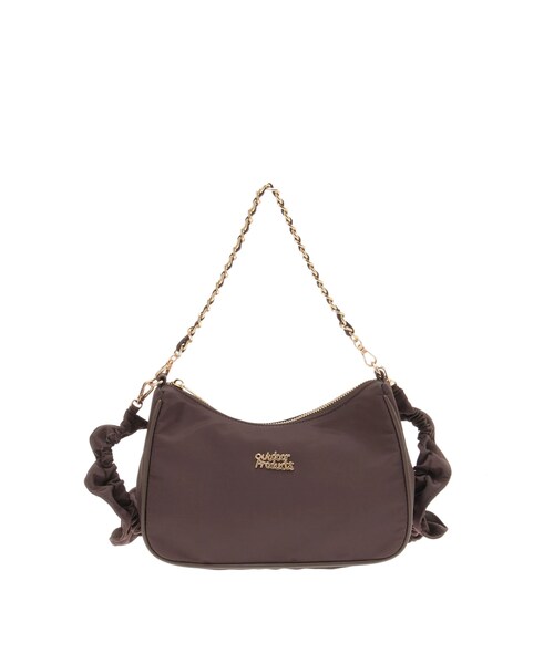 TONAL（トーナル）の「【OUTDOOR別注】チェーンデザインミニショルダーバッグ（ショルダーバッグ・レディース・ブラック/ブラウン/ベージュ・F）」の4枚目の写真