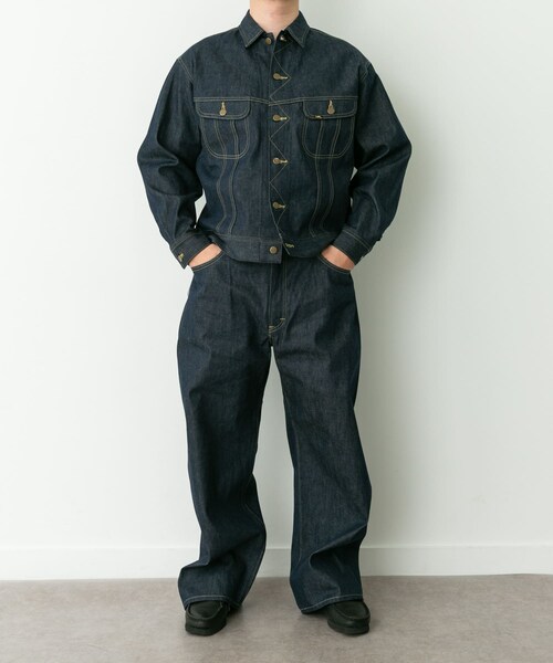URBAN RESEARCH Sonny Label（アーバンリサーチサニーレーベル）の「Lee　RIDERS 101 JACKET（デニムジャケット・メンズ・Non Wash・M/L/XL）」の5枚目の写真