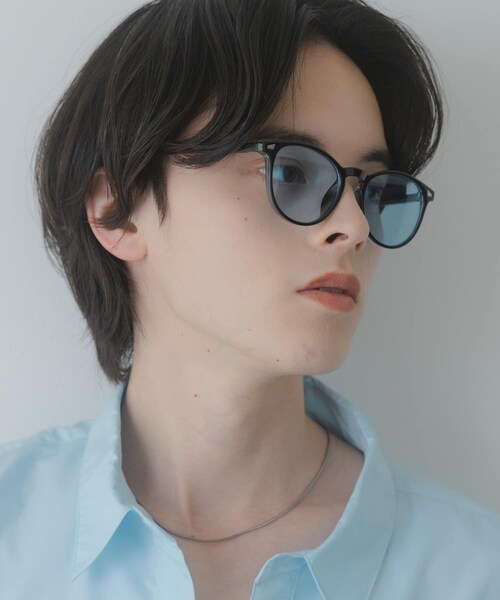 SENSE OF PLACE by URBAN RESEARCH（センスオブプレイスバイアーバンリサーチ）の「ボスリントンサングラス（メガネ・メンズ・BLACK/GRAY/BLUE・One）」の18枚目の写真