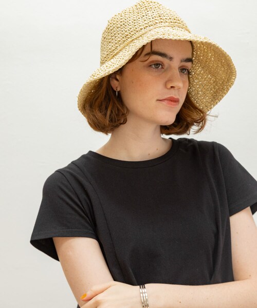 URBAN RESEARCH Sonny Label（アーバンリサーチサニーレーベル）の「折り畳みペーパーハット（ハット・レディース・キャメル/ベージュ・one）」の5枚目の写真