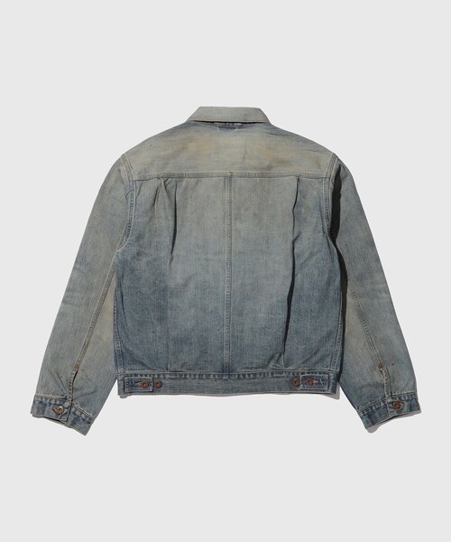 ADAM ET ROPE'(アダムエロペ)の「【SUGARHILL/シュガーヒル】FADED MODERN DENIM JACKET(デニムジャケット・メンズ・ブルー系・2/3)」の14枚目の写真