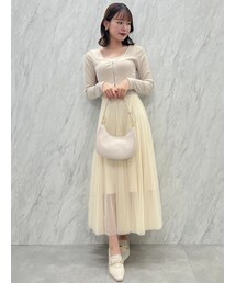 dazzlin | ミニカーデチュールドッキングワンピース(ワンピース)