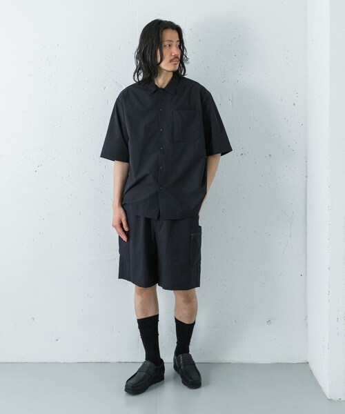 URBAN RESEARCH(アーバンリサーチ)の「『洗濯可/防シワ/撥水』COOL DOTS EASY SHORTS(その他パンツ・メンズ・BLACK/CHARCOAL/NAVY・M/L)」の9枚目の写真