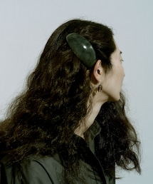 SMELLY | SMELLY so’ textured stone barrette(バレッタ/ヘアクリップ)