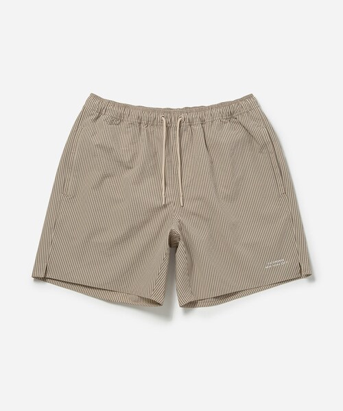 Saturdays NYC（サタデーズ ニューヨークシティ ）の「Timothy Seersucker Stripe Swim Short（水着・メンズ・チャコール/グリーン・L/M/S/XL）」の9枚目の写真