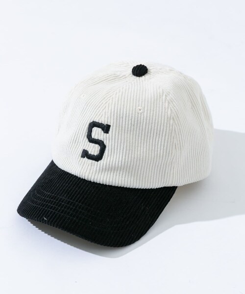 URBAN RESEARCH Sonny Label（アーバンリサーチサニーレーベル）の「コーデュロイ刺繍キャップ（キャップ・メンズ・オフ×ブラック/ネイビー/ブラウン/オレンジ・One）」の10枚目の写真