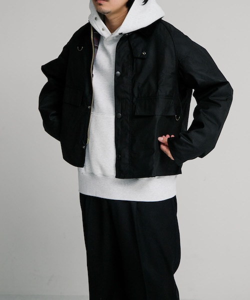 URBAN RESEARCH（アーバンリサーチ）の「Barbour　spey jacket（テーラードジャケット・メンズ・Black/Sage/Olive・M/L/XL）」の4枚目の写真