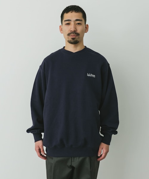 URBAN RESEARCH DOORS（アーバンリサーチドアーズ）の「L.L.Bean　Smithfield Crewneck Sweat（スウェット・メンズ・Navy/Ecru/Birch/Maize/Pink/Iceblue・M/L/XL）」の16枚目の写真