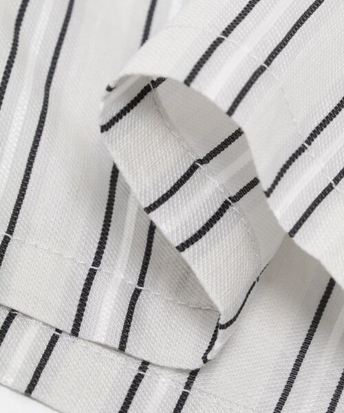 URBAN RESEARCH DOORS（アーバンリサーチドアーズ）の「ストライプタックイージーパンツ（その他パンツ・レディース・NATURAL/GRAY・Free）」の14枚目の写真