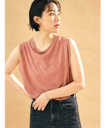 Ungrid | ウォッシュカラータンクトップ(Tシャツ/カットソー)