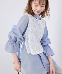ROPE' PICNIC | サイドリボンレースベスト(ベスト)