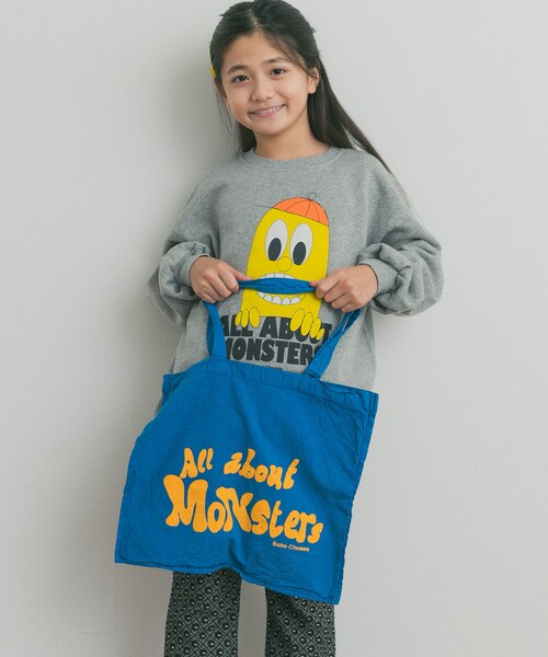URBAN RESEARCH DOORS（アーバンリサーチドアーズ）の「BOBO CHOSES　ALLABOUTMONSTERSTOTEBAG(KIDS)（その他雑貨・キッズ・BLUE・One）」の4枚目の写真
