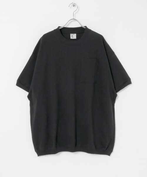 URBAN RESEARCH（アーバンリサーチ）の「RELAX FIT　リブTシャツ（Tシャツ/カットソー・メンズ・BLACK/WHITE/ASH/BROWN/L BLUE・FREE）」の15枚目の写真