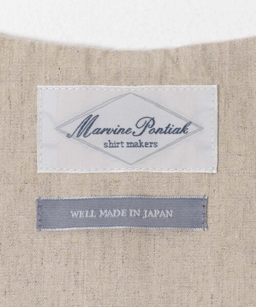 URBAN RESEARCH(アーバンリサーチ)の「Marvine Pontiak Shirt Makers VEST(ベスト・メンズ・SOBA・One)」の10枚目の写真