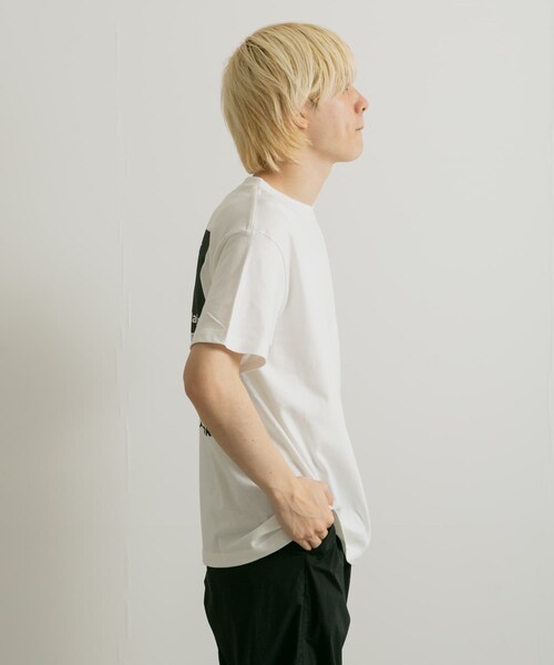 THE GOODLAND MARKET（ザグッドランドマーケット）の「ザ グッドランド マーケット　T-SHIRTS flower（Tシャツ/カットソー・メンズ・black/white/blue・S/M/L）」の13枚目の写真