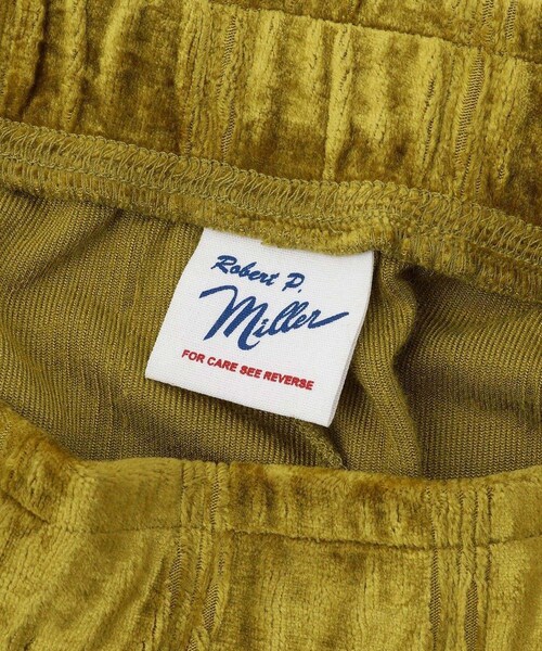 ADAM ET ROPE'（アダムエロペ）の「【Miller for ADAM ET ROPE'】別注 ベロアSkirt（スカート・レディース・グリーン/ネイビー・F）」の20枚目の写真