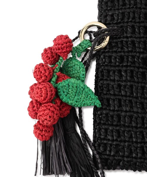 ADAM ET ROPE'(アダムエロペ)の「【J'aDoRe・店舗限定】【MAISON N.H PARIS(メゾンエヌアッシュパリ)】ROXANE CHARM(ハンドバッグ・レディース・ブラック系・F)」の10枚目の写真