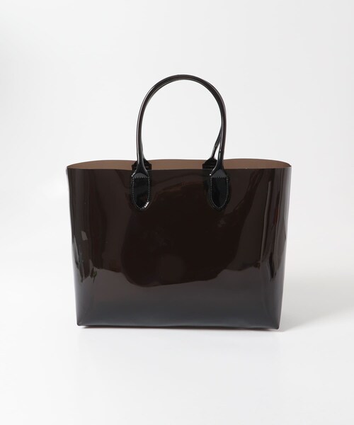 KBF（ケイビーエフ）の「クリアトートBAG（トートバッグ・レディース・BROWN/BLACK・one）」の11枚目の写真