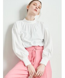 ELENDEEK | STAND COLLAR BL(シャツ/ブラウス)