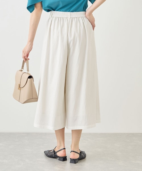 ROPE' PICNIC（ロペピクニック）の「ホワイトレーヨンナイロンガウチョパンツ（スラックス・レディース・ホワイト・L/M/S）」の11枚目の写真
