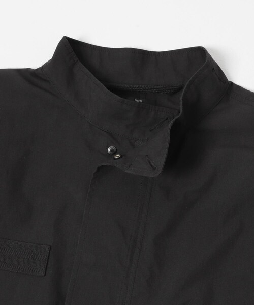 ITEMS URBANRESEARCH(アイテムズ アーバンリサーチ)の「『撥水/防花粉/イージーケア』ミリタリーモッズコート(モッズコート・レディース・BLK/KHK・Free)」の9枚目の写真