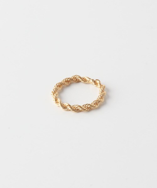かぐれ（カグレ）の「OCUCCI jewelry　ROPE RING GP（リング・レディース・GOLD・S/M）」の3枚目の写真