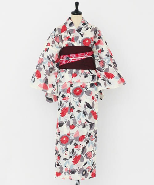 URBAN RESEARCH ROSSO（アーバンリサーチロッソ）の「浴衣 ひまわり（着物・メンズ・赤・FREE）」の7枚目の写真