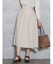 dazzlin | ダブルボタンイレリブプリーツスカート(スカート)